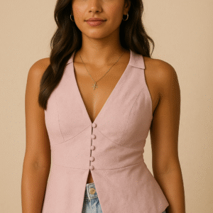 "That girl" tailored vest