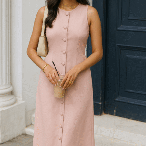 Button-Down Dress